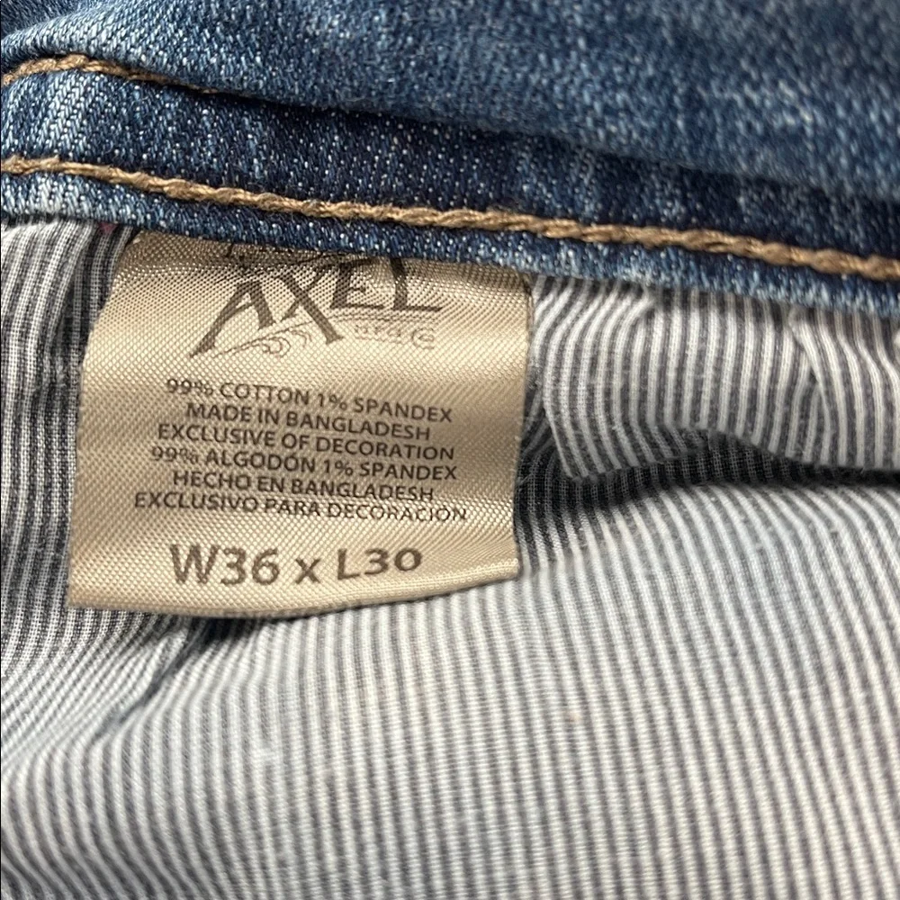 T.K. Axel Jeans Slim Boot Size 36x30